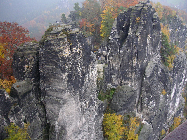 Die Bastei in Herbst