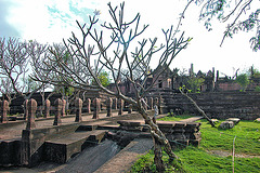 Balustrade to the second level of Prasat Phra Wihan