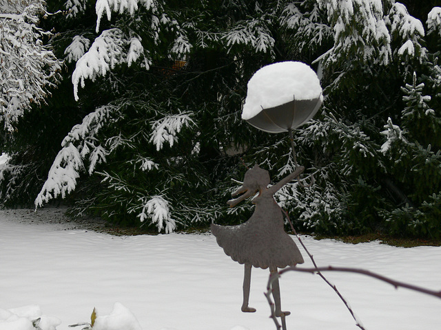 Schnee statt Regen