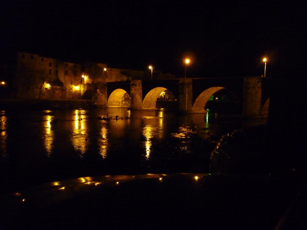 Le Pont Vieux la nuit