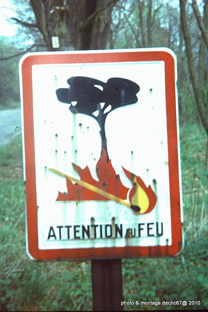 Le feu ....fléau mais aussi pollution...!