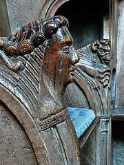 sudbury c15 angel on stall