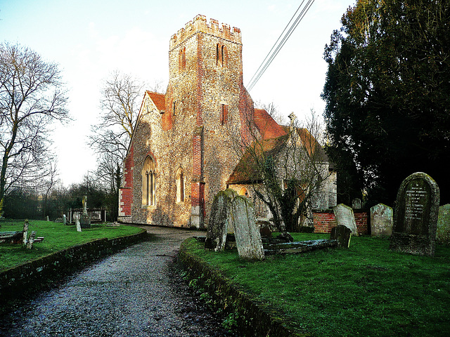 lindsell church tower c.1580