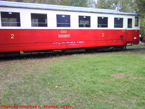 Ex-CSD #830090-7 in the CD Muzeum, Luzna u Rakovnika, Bohemia (CZ), 2010