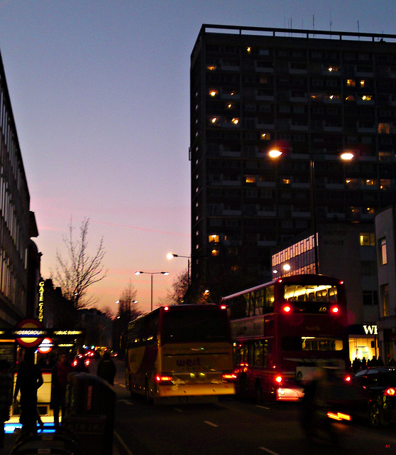 Notting Hill twilight