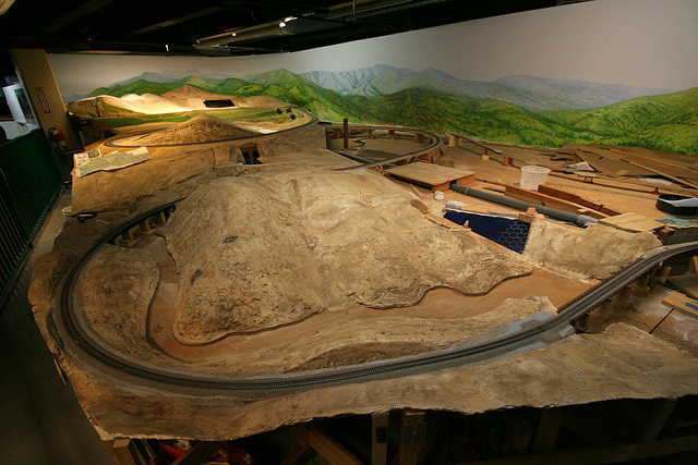 San Diego Model Railroad Museum - Under Construction (8730)