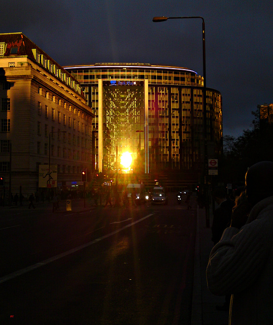 Westminster sunset