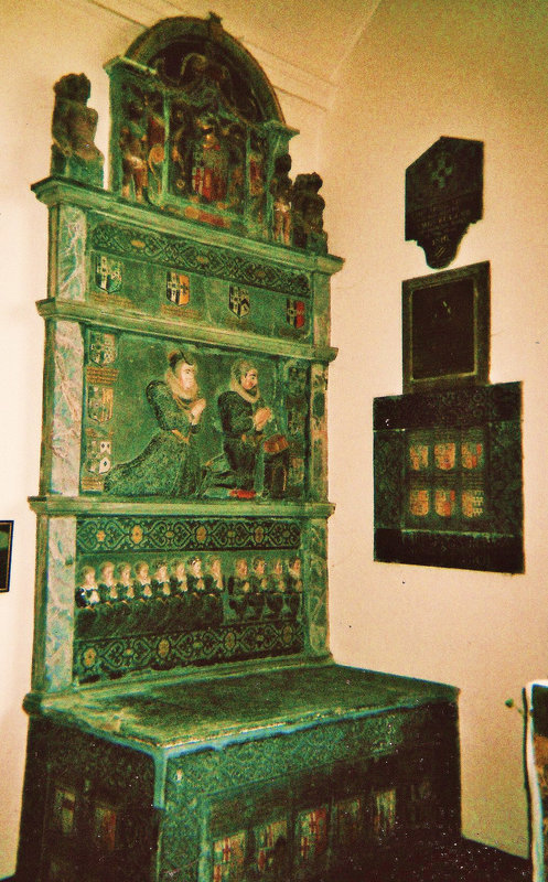 pelynt 1615 slate tomb