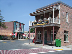 Rayne's Reef restaurant  /  Berlin, Maryland. USA - 18 juillet 2010