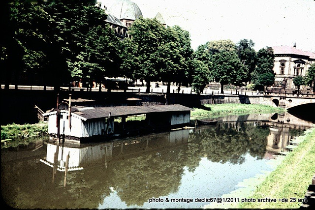 lavoir sur les berge du quai Finkmatt