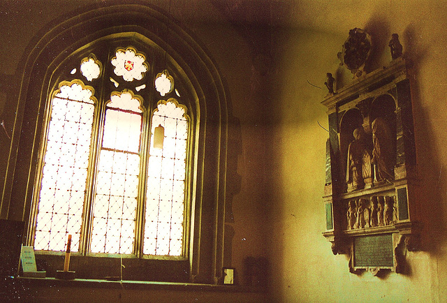 tackley 1616 transept 1651 tomb