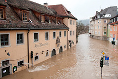 High tide in Wuerzburg