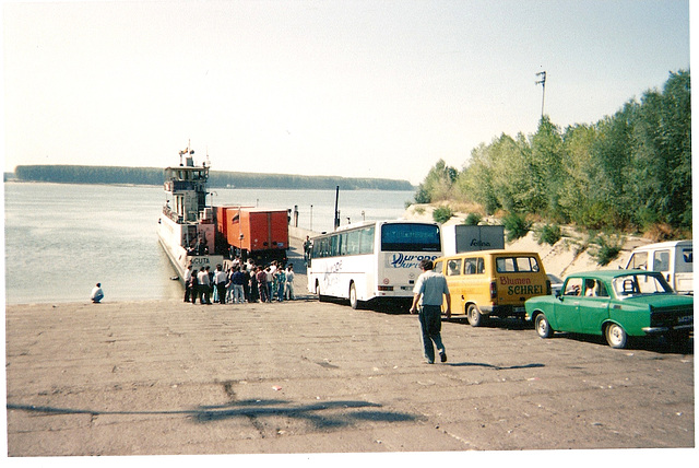 Traversée du danube ....