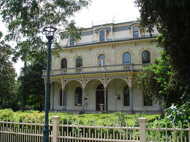 Edward Steves Homestad museum / San Antonio, Texas. USA - 29 juin 2010 - Photo originale.