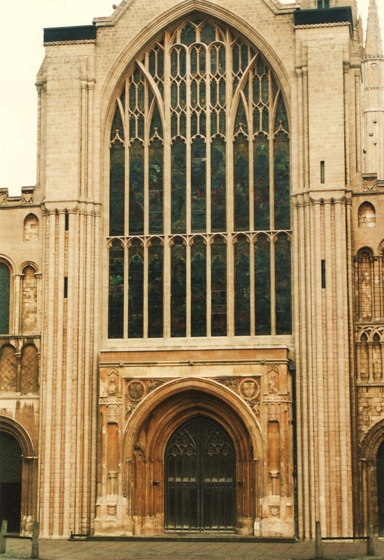 norwich cathedral, west front