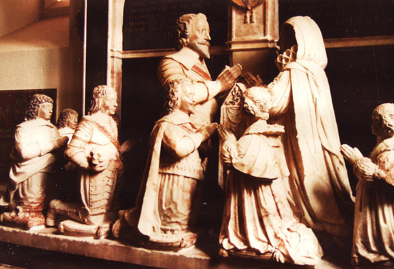 hambleden 1618 d'oyley tomb