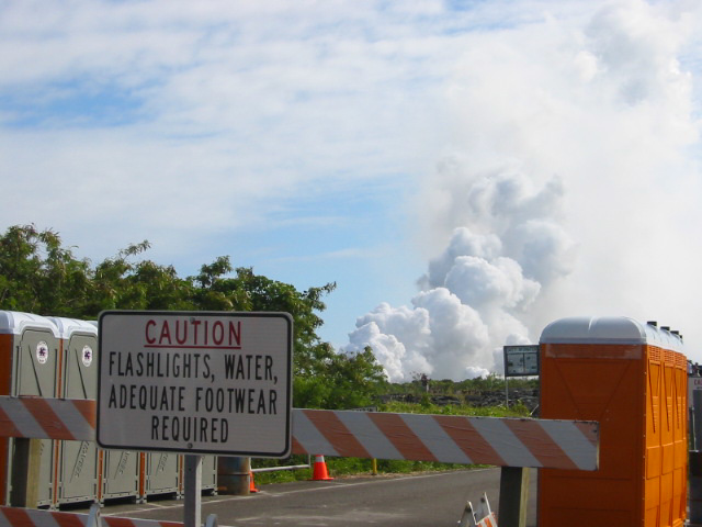 Lava to sea