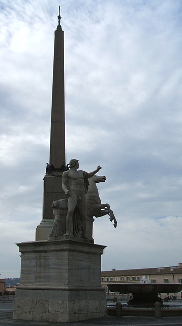 Obelisk and Fountain of Castor and Pollux