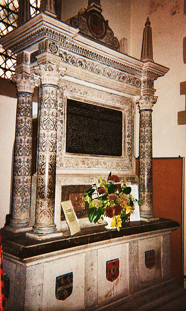 chilham 1619 palmer tomb