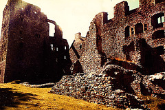 oxwich castle ,c.1500