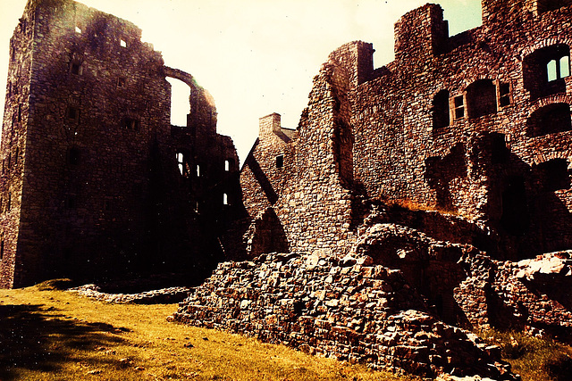 oxwich castle ,c.1500