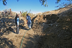 Cabot's Pueblo Museum - Post Flood December 2010 (8623)