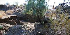 Cabot's Pueblo Museum - Post Flood December 2010 (8624)