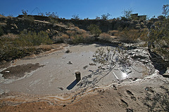 Cabot's Pueblo Museum - Post Flood December 2010 (8625)