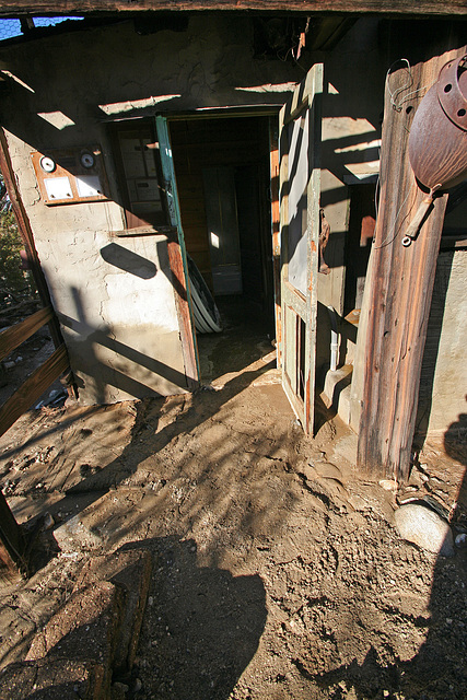 Cabot's Pueblo Museum - Post Flood December 2010 - Nellie (8621)