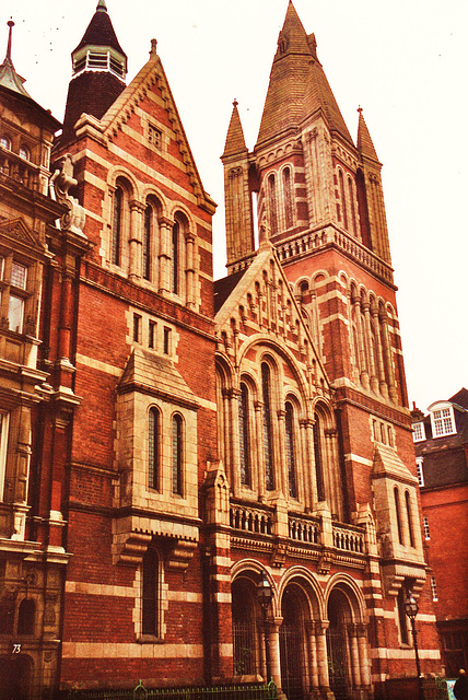 london, king's weigh house chapel