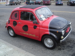 Linenladies's Fiat / Cape May, New-Jersey. USA / 19 juillet 2010