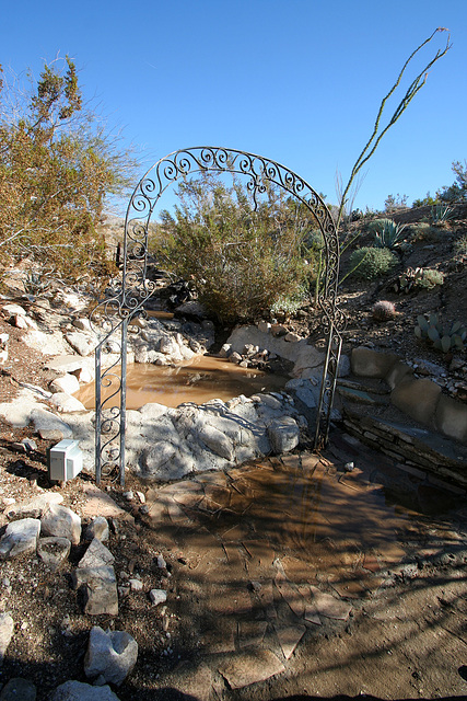 Cabot's Pueblo Museum - Post Flood December 2010 (8633)