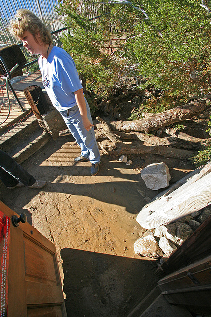 Cabot's Pueblo Museum - Post Flood December 2010 (8637)