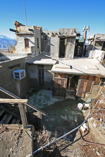 Cabot's Pueblo Museum - Post Flood December 2010 (8658)