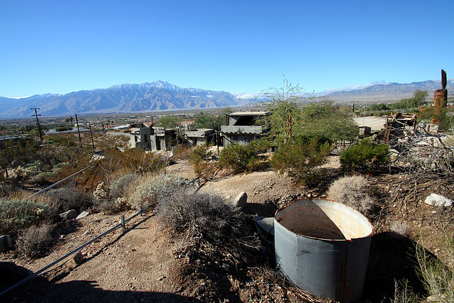 Cabot's Pueblo Museum - Post Flood December 2010 (8662)