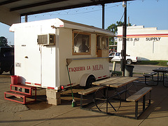 Taqueria la Milpa / Jewett, Texas. USA - 6 juillet 2010.