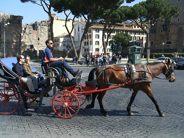 Outside the Forum