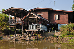 Simple estate riparian on the Khlong
