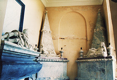 flitton de grey tombs in mausoleum