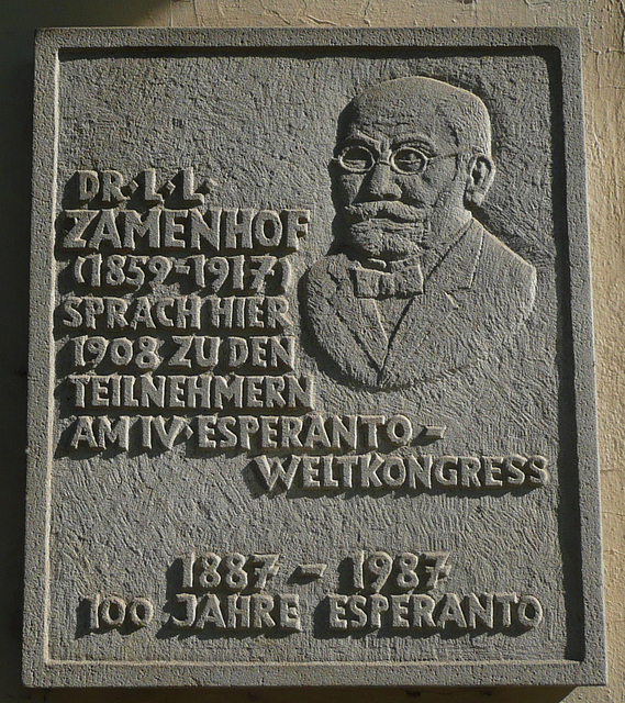Heute vor 151 Jahren wurde Dr L.L. Zamenhof in Bialystock geboren Heute vor 151 Jahren wurde Dr L.L. Zamenhof in Bialystock geboren