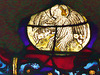 thaxted  c15 glass, angel musician