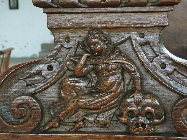 thaxted bench end c.1650