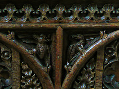 thaxted rood screen c.1500