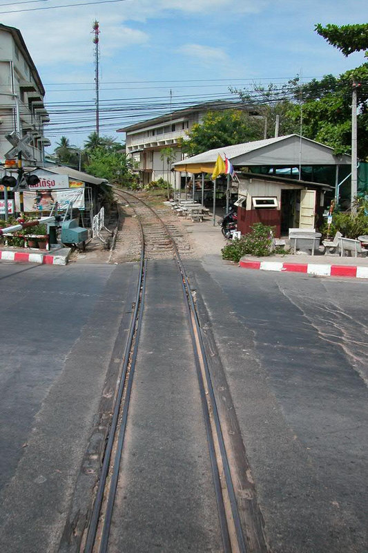 Crossing the city main road