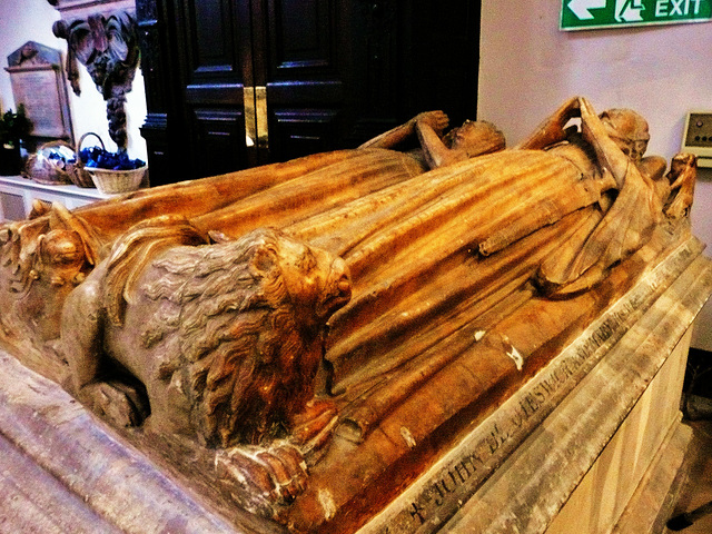 st.helen bishopsgate c.1400 oteswich tomb