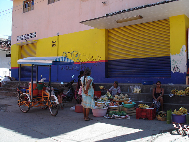 Un mini marché au féminin  (Mexique)