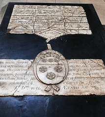 st.helen bishopsgate the document and seal state that sir julius ceasar adelmare, master of the rolls, has paid the debt of nature1636 ceasar tomb by stone