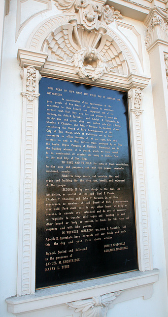 Spreckels Organ (8164)