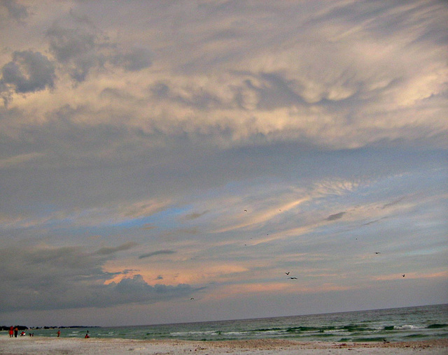 Gulf clouds..