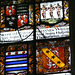 lincoln's inn chapel c18 heraldry in the glass